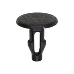 7mmx16mm Black Nylon Single Head Trim Clip, 16mm Head