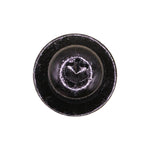 M4.2-1.41x25mm Torx Round Head SEMS Pan Tapping Screw, Type A/AB, 12mm Washer, Black Zinc
