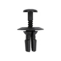 7mmx16mm Black Screw-Type Cowl Vent Retainer with Open End, 20mm Head