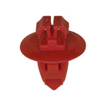 13mm Red Nylon Fender Molding Clip, 17mm Head