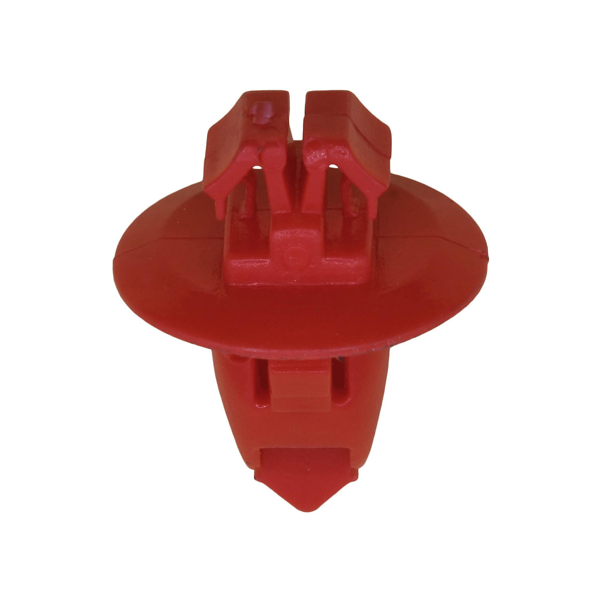 13mm Red Nylon Fender Molding Clip, 17mm Head