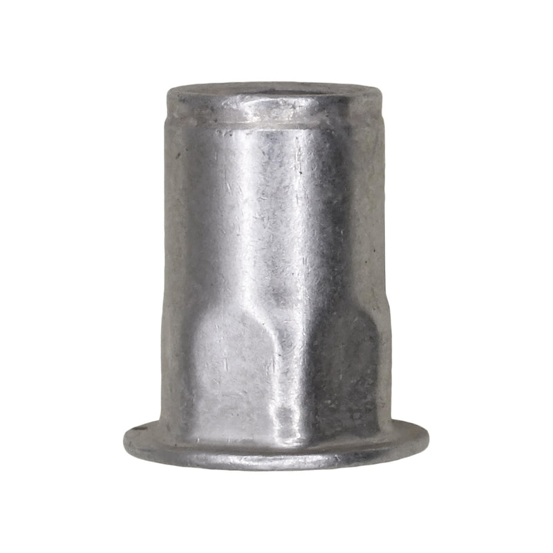 1/4"-20 Specialty Nutsert "- ", 0.300"- 0.165" Grip, 1/2" Head, Yellow Zinc Chromate