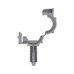 10mm Gray Nylon Wire Loom Routing Clip, 13mm
