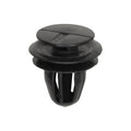 9.5mmx12mm Black Windshield Garnish Pillar Retainer, 14.5mm Head