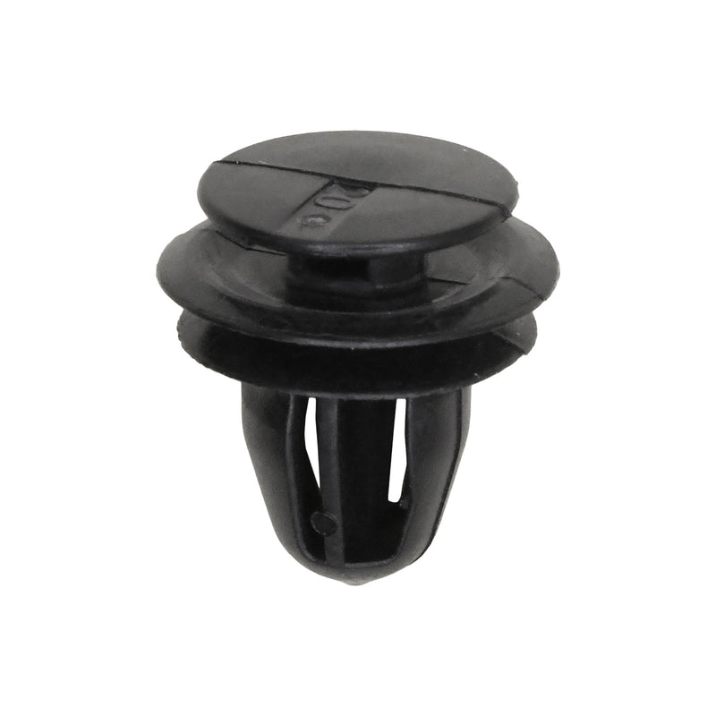 9.5mmx12mm Black Windshield Garnish Pillar Retainer, 14.5mm Head