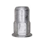 M8-1.25 Specialty Insert, 0.7mm - 4mm Grip, 17mm Head, Yellow Zinc Chromate