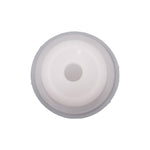 8.5mmx8.5mmx15mm White Nylon Triple Head Trim Panel Christmas Tree Retainer, 18mm Head