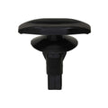 7mmx10mm Black Nylon Double Head Weatherstrip Clip Size