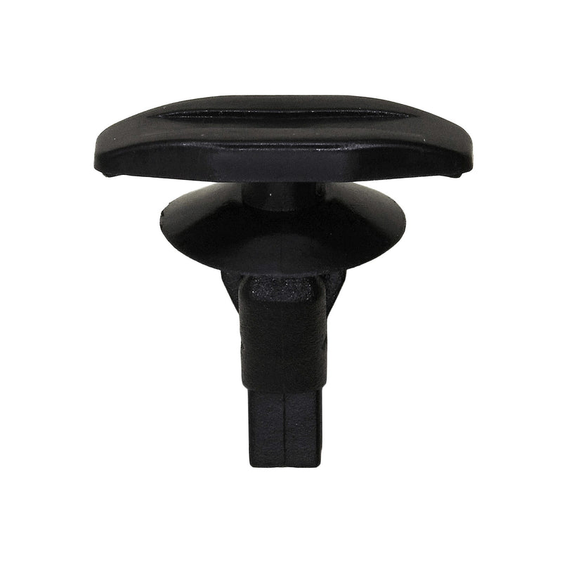 7mmx10mm Black Nylon Double Head Weatherstrip Clip Size
