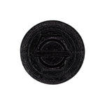 #14x5/8" Slotted Hex Head Flange Washer License Plate Screw, Type A/AB, 5/8" Washer, Black E-Coat