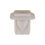 #12 White Nylon Screw Grommet Head Size, 5/8"x3/4" Head