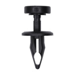 9.5mmx23mm Black Push-Type Tail Lght Housing Retainer with Closed End, 21mm Head