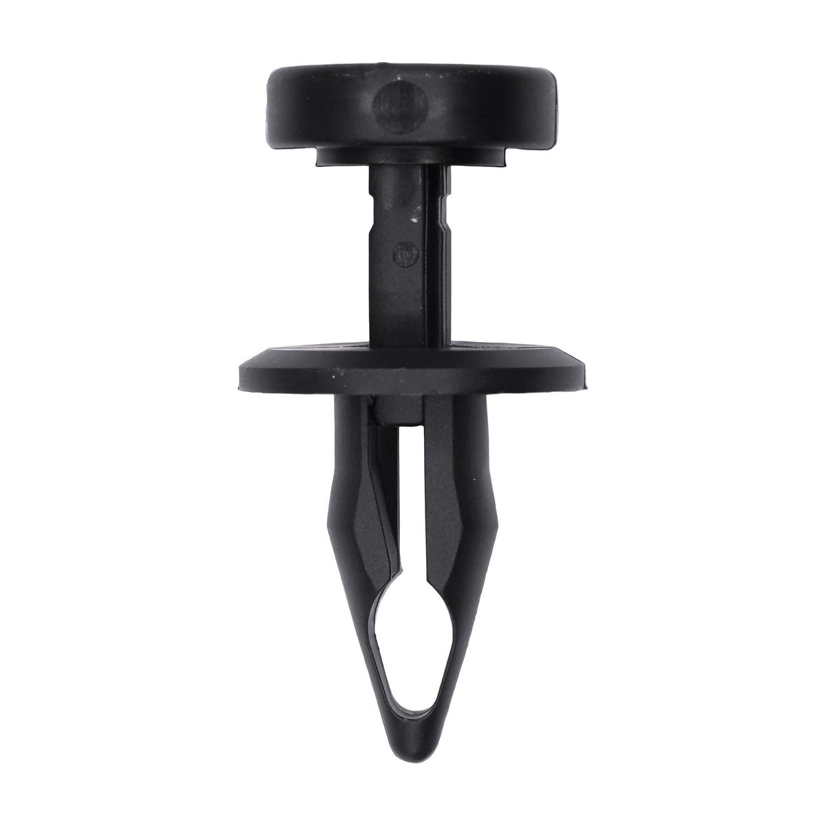 9.5mmx23mm Black Push-Type Tail Lght Housing Retainer with Closed End, 21mm Head