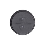 9.5mmx23mm Black Push-Type Tail Lght Housing Retainer with Closed End, 21mm Head