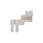 5mm White Nylon Door Lock Clip Size (Right)