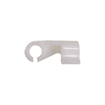 5mm White Nylon Door Lock Clip Size (Right)