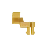 5mm Yellow Nylon Door Lock Clip Size (Left)