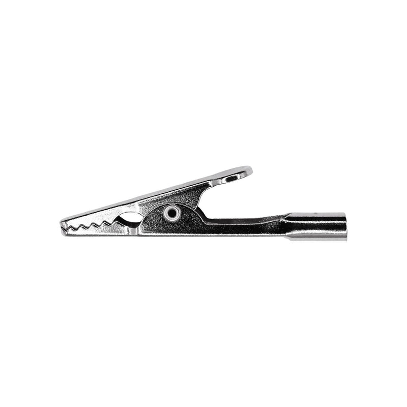 2" Silver Alligator Clip 10 Amp Nickel