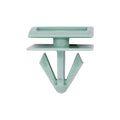 7/16"x9/16" Green Nylon Molding Clip
