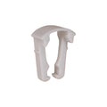5/16" White Nylon Fuel Line Retainer Clip For Fuel Line, Natural