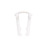 5/16" White Nylon Fuel Line Retainer Clip For Fuel Line, Natural