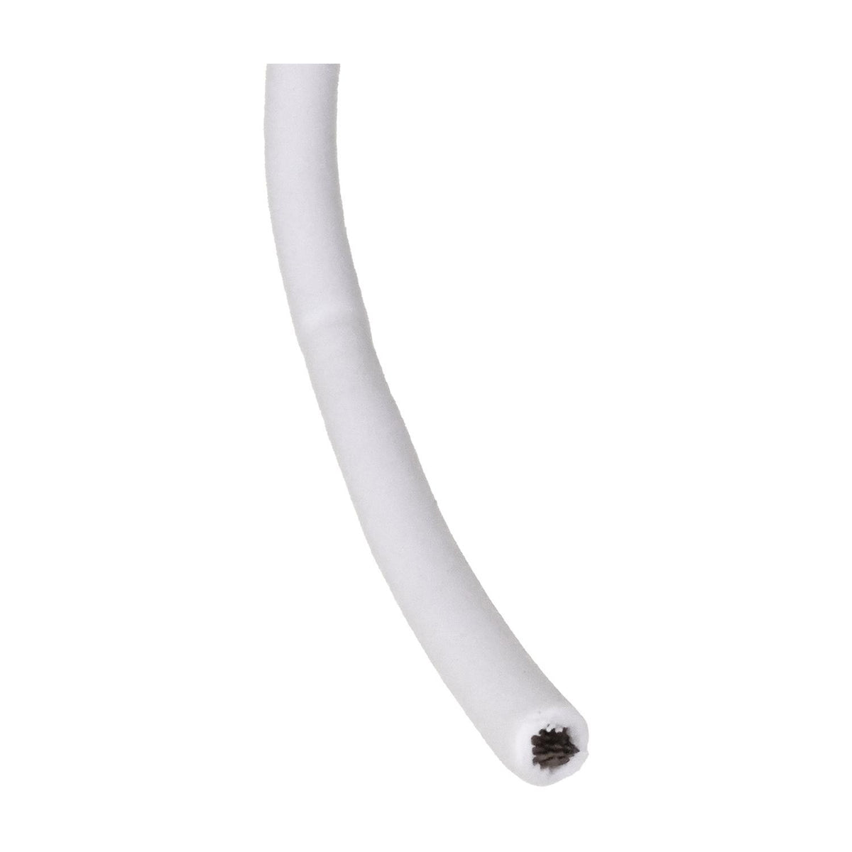 White Primary Wire 18 Gauge Spool, .092" OD