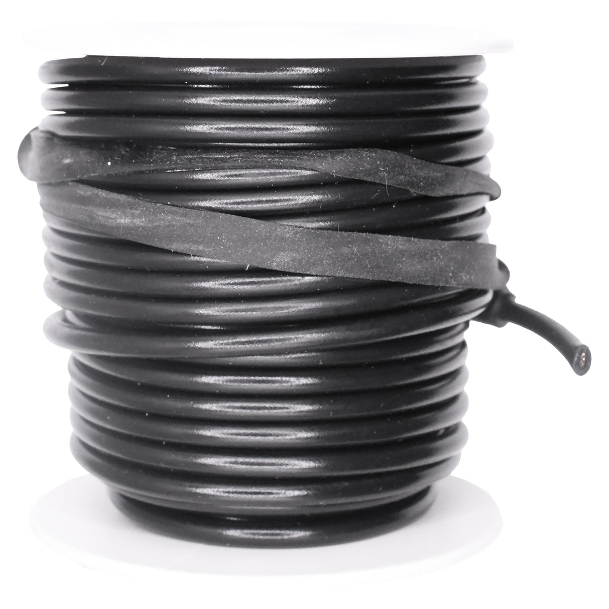 Black Primary Wire 18 Gauge Spool, .092" OD