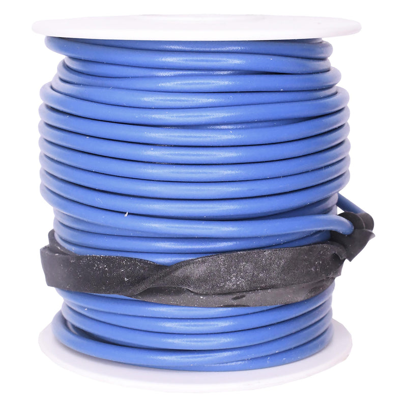 Blue Primary Wire 18 Gauge Spool, .092" OD