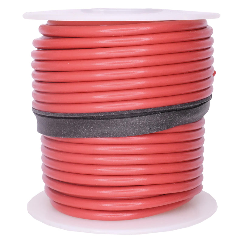 Red Primary Wire 16 Gauge Spool, .104" OD