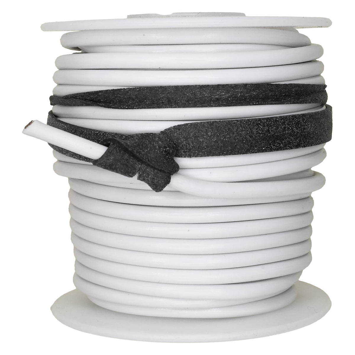 White Primary Wire 16 Gauge Spool, .104" OD