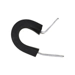 3/8" Steel Clamp with Neoprene Jacket, Zinc