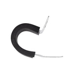 5/8" Steel Clamp with Neoprene Jacket, Zinc