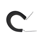3/4" Steel Clamp with Neoprene Jacket, Zinc