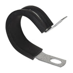 7/8" Steel Clamp with Neoprene Jacket, Zinc