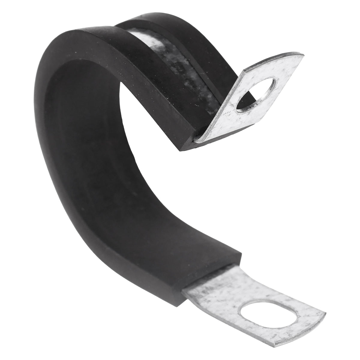 1" Steel Clamp with Neoprene Jacket, Zinc