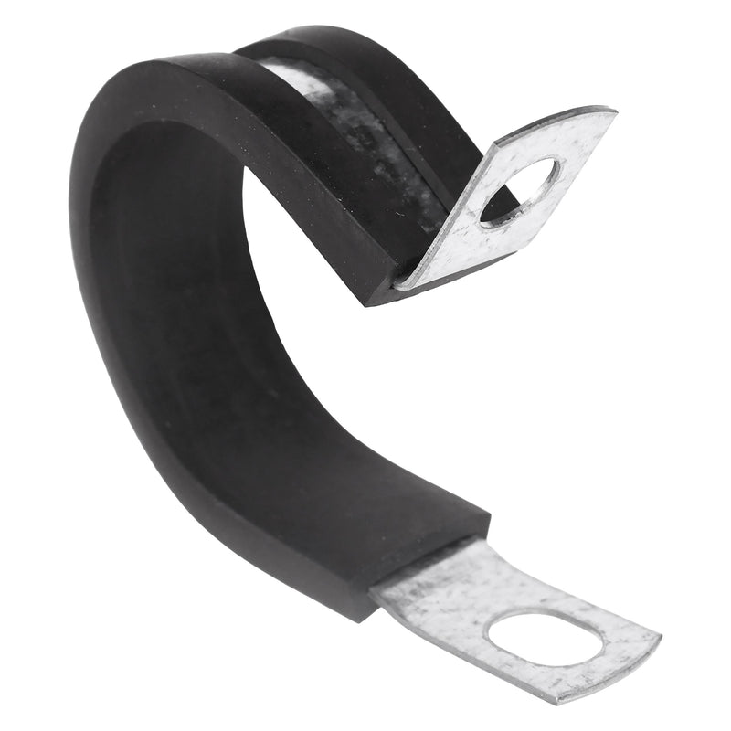 1" Steel Clamp with Neoprene Jacket, Zinc
