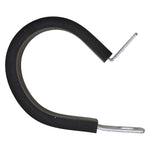 1-1/4" Steel Clamp with Neoprene Jacket, Zinc