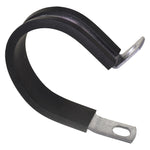 1-1/2" Steel Clamp with Neoprene Jacket, Zinc