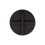 9mmx13mm Black Radiator Sight Shield Retainer, 24.5mm Head