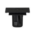 27/32" Black Nylon Bumper Fascia Retainer, 1/2"x1-3/16" Head