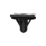 15mmx17mm Black Nylon Lamp Housing Grommet, 24mmx24mm Head