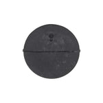 6mmx14mm Black Nylon Single Head Bumper Cover Christmas Tree Retainer, 9mm Head