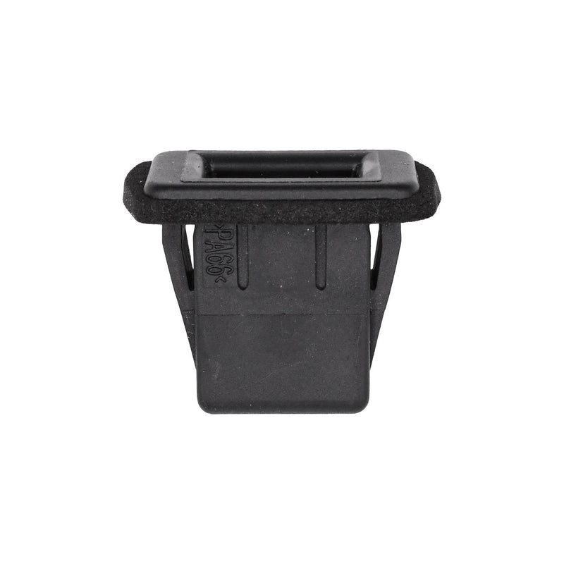 9mmx16mmx17mm Black Nylon Lamp Housing Grommet, 13mmx20mm Head