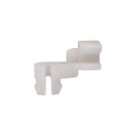 8.5mm White Nylon Door Lock Clip Size (Right)