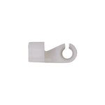 8.5mm White Nylon Door Lock Clip Size (Right)