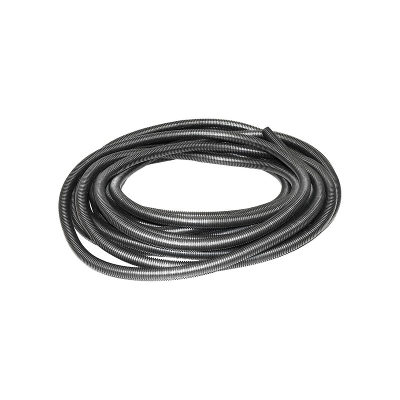 5/8" Black Nylon 6 Wire Loom Split Flexible Tubing, 13/16" OD