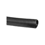 5/8" Black Nylon 6 Wire Loom Split Flexible Tubing, 13/16" OD