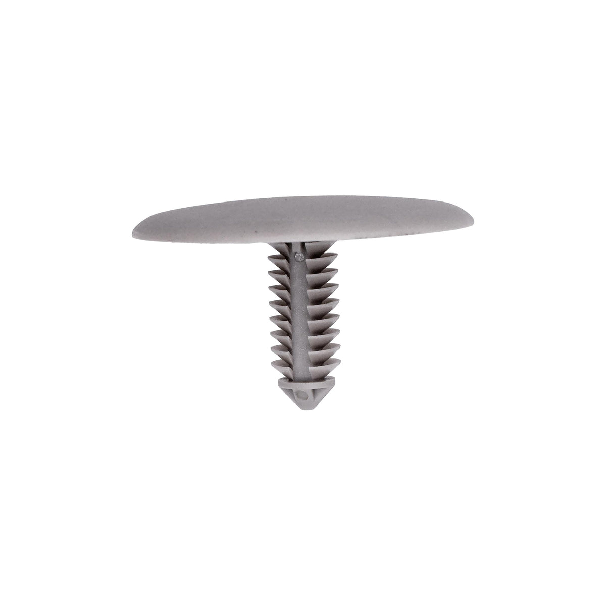 7.5mmx20mm Tan Nylon Single Head Headliner Christmas Tree Retainer, 35mm Head