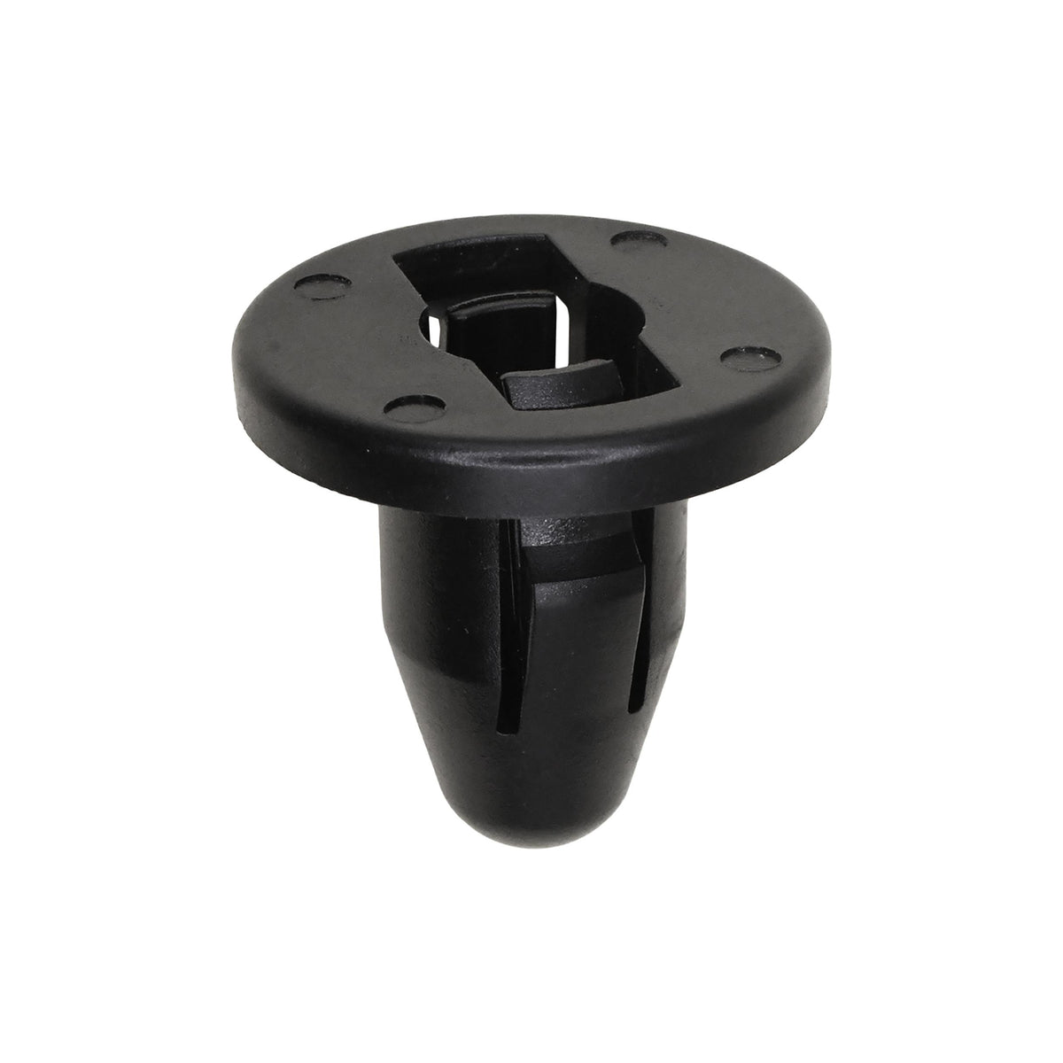 13mmx21mm Black Nylon Bumper Grommet, 24mm Head
