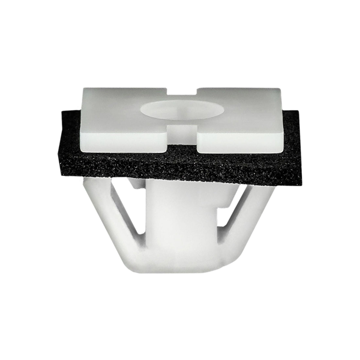 M4.2x10mm White Nylon Molding Clip Head Size